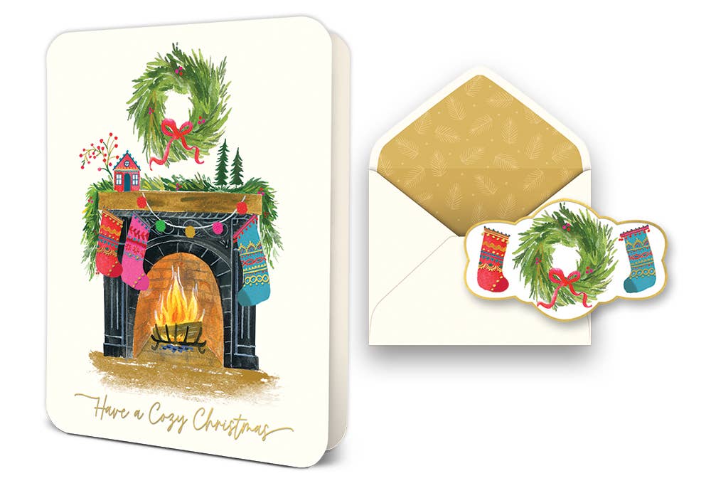 Studio Oh! - Cozy Christmas Deluxe Greeting Card