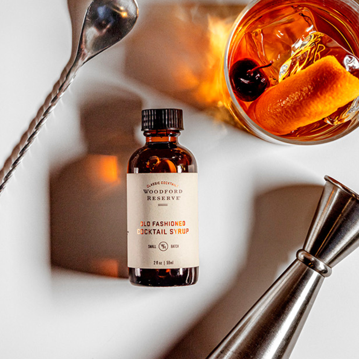 Bourbon Barrel Foods - Woodford Reserve® Old Fashioned Cocktail Syrup 2oz