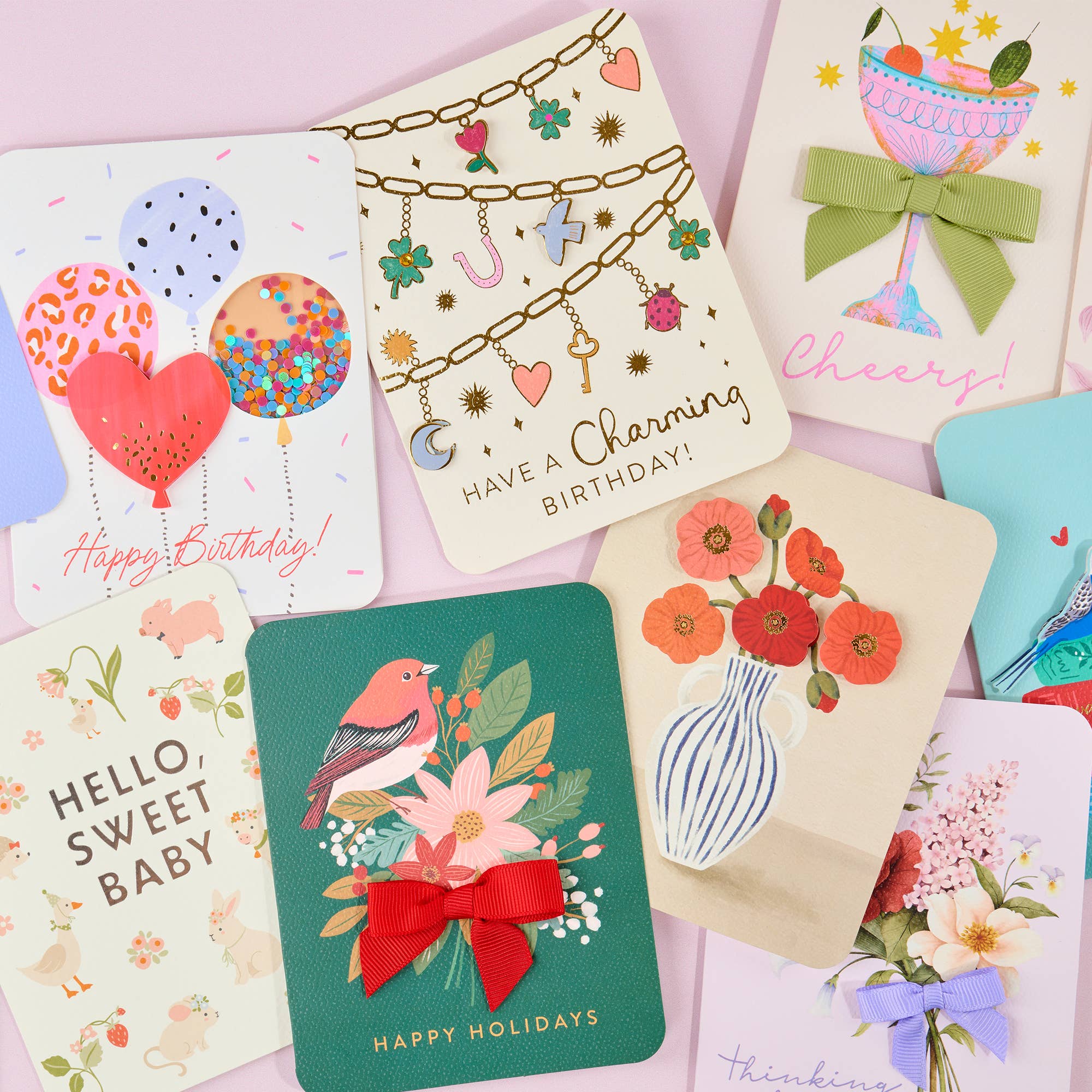 Studio Oh! - Celebration Afloat HB Deluxe Greeting Card