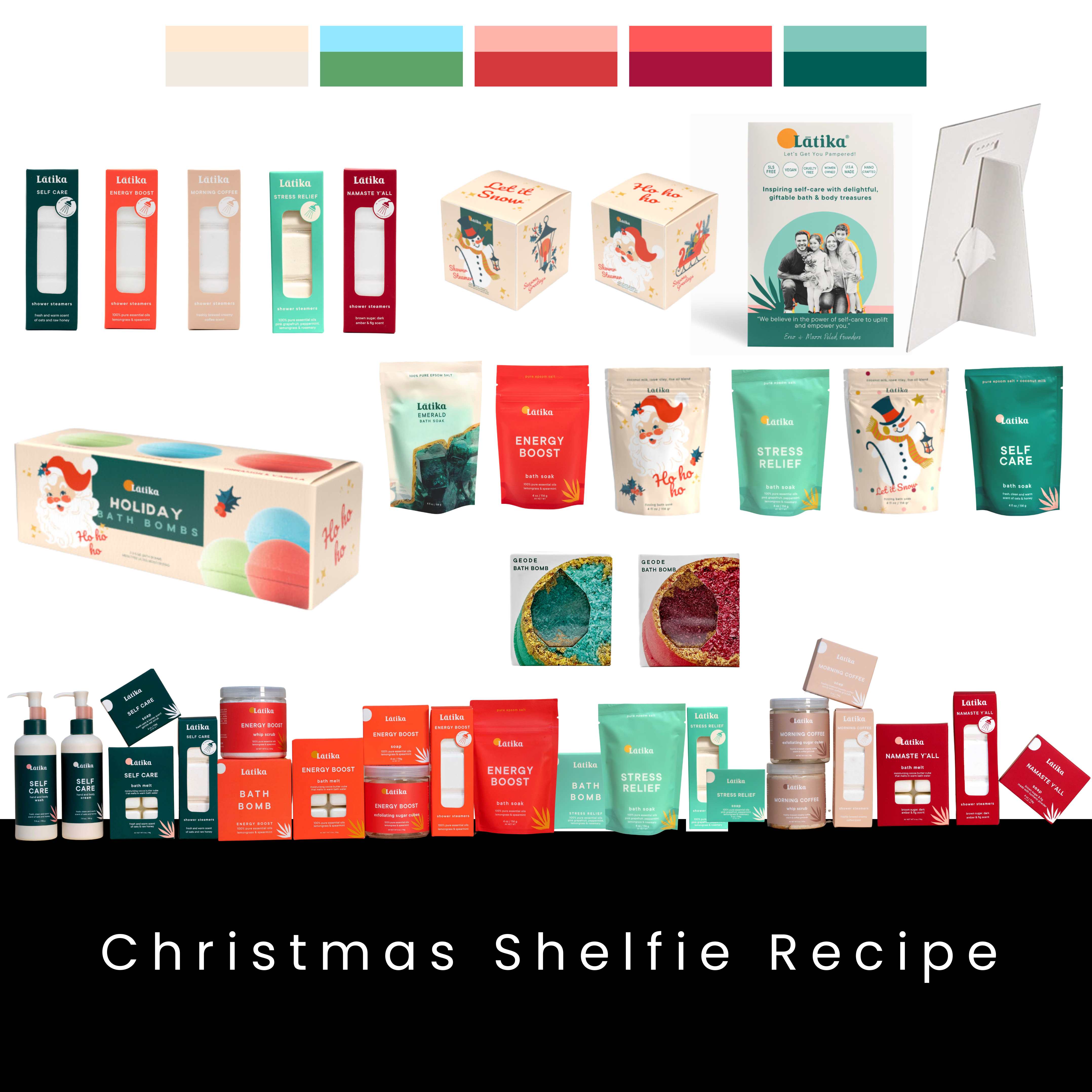 Latika Beauty - Snow Bath Soak - Christmas Stocking stuffer ☃️