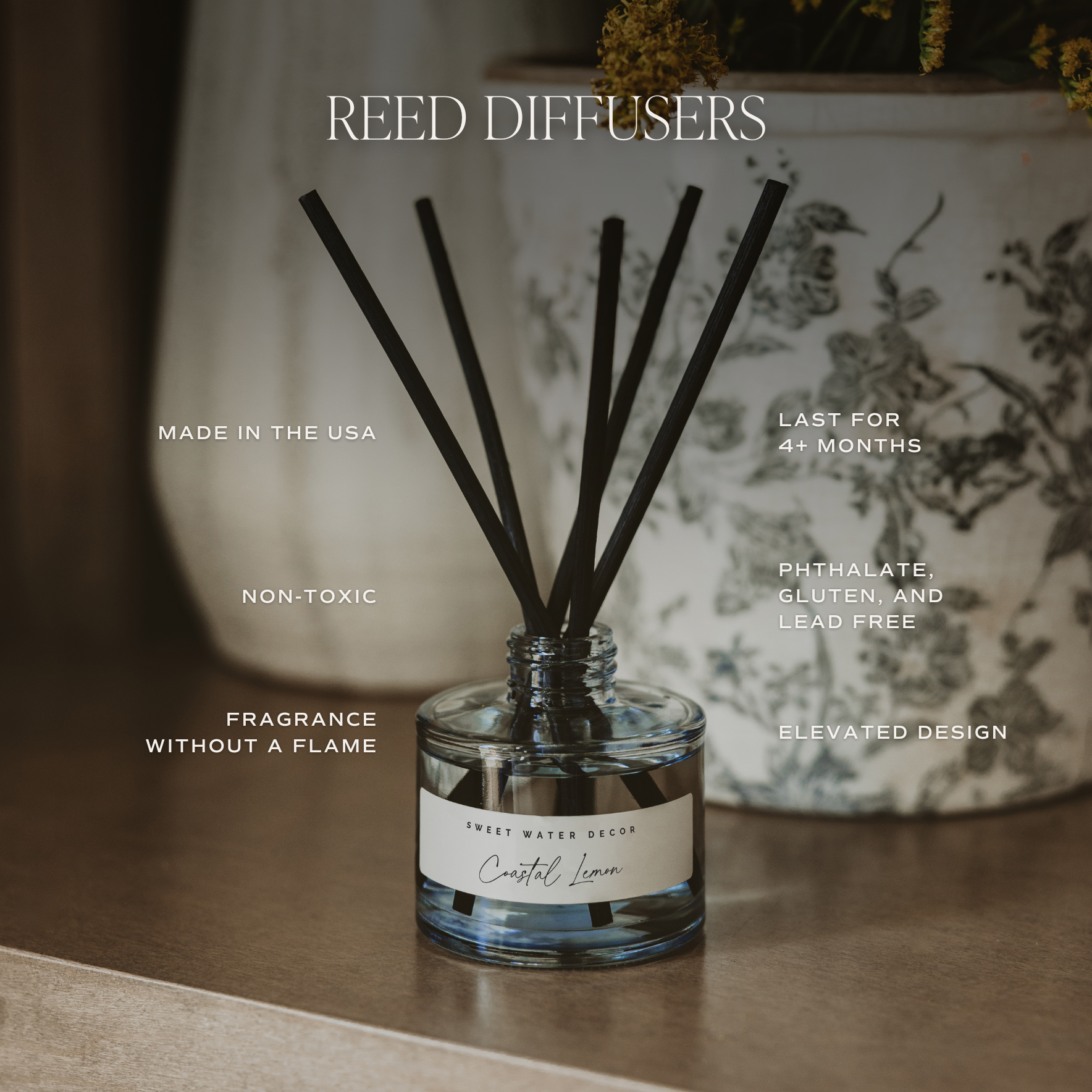 Sweet Water Decor - Spa Day Reed Diffuser - Gifts & Home Decor