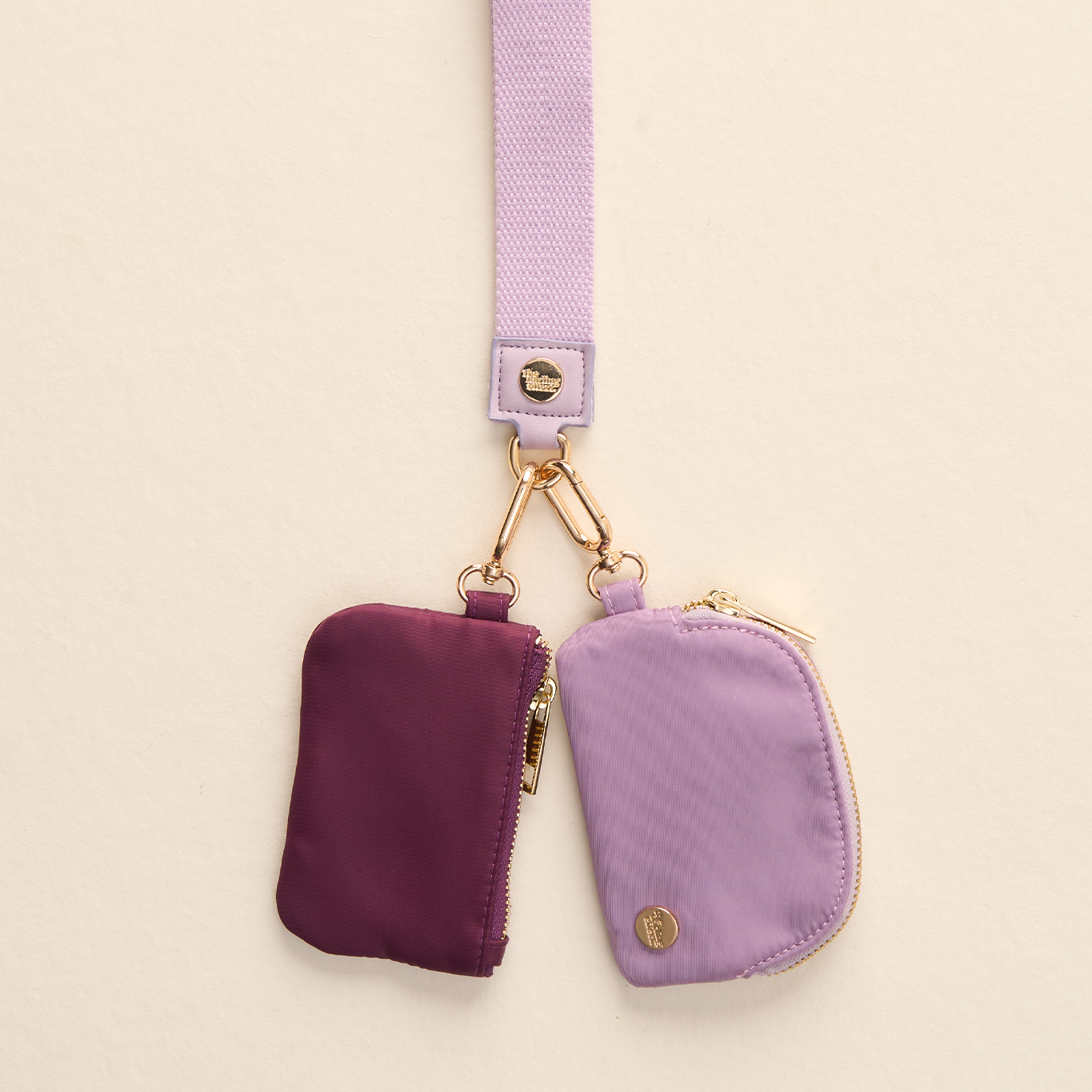 The Darling Effect - Dynamic Duo Pouch Wristlet-Lilac