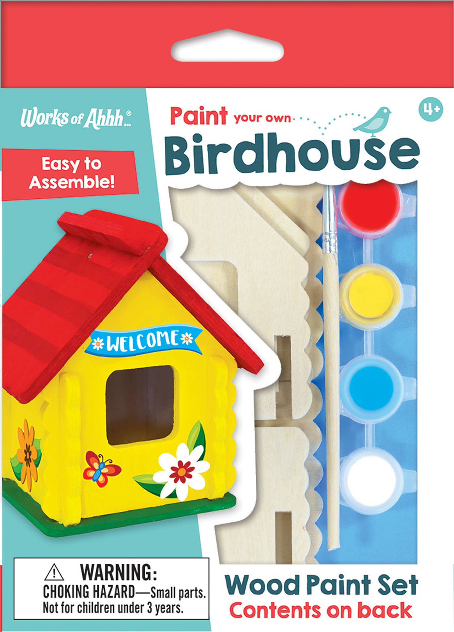 Masterpieces Puzzles - Birdhouse Wood Paint Kit