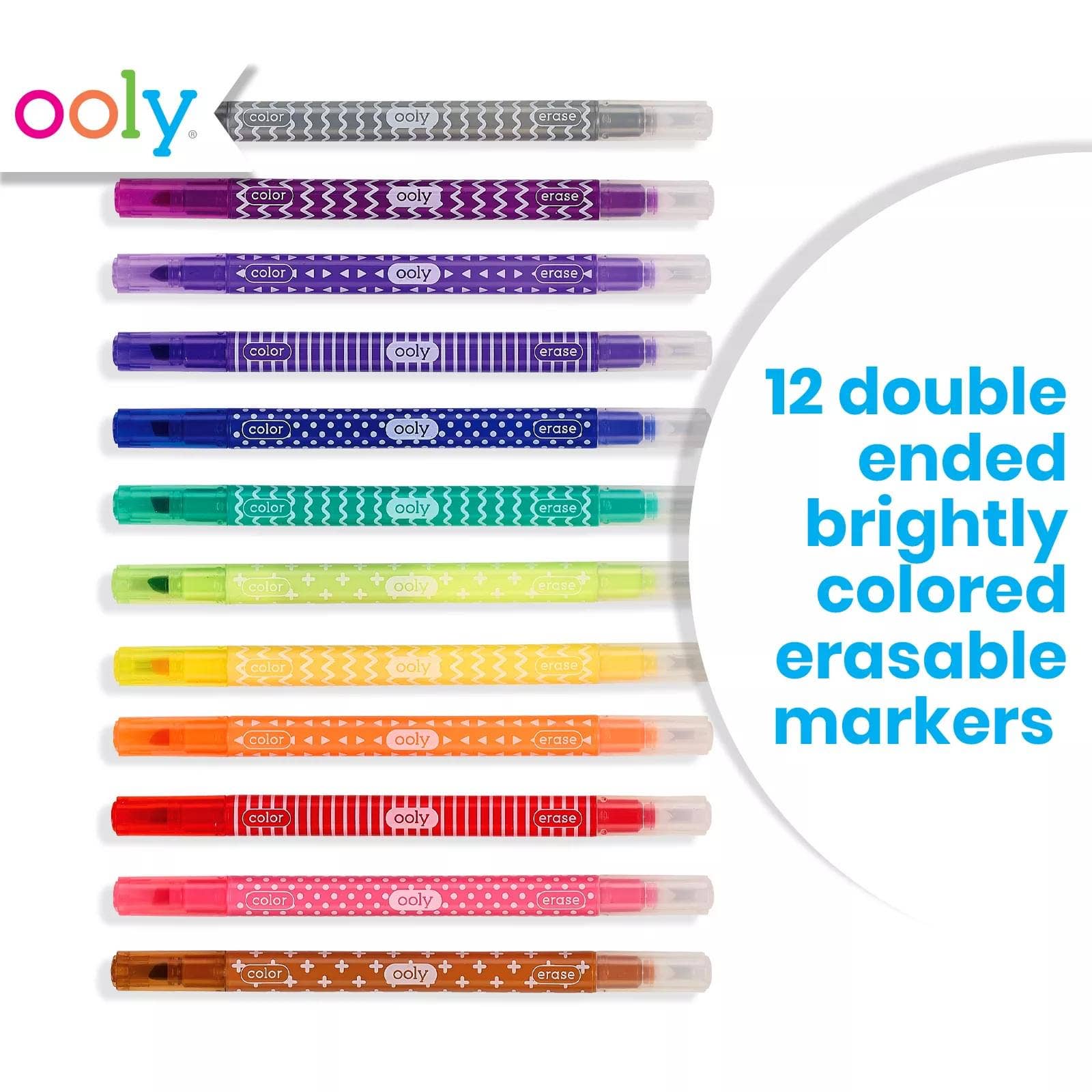 OOLY - Make No Mistake! Erasable Markers