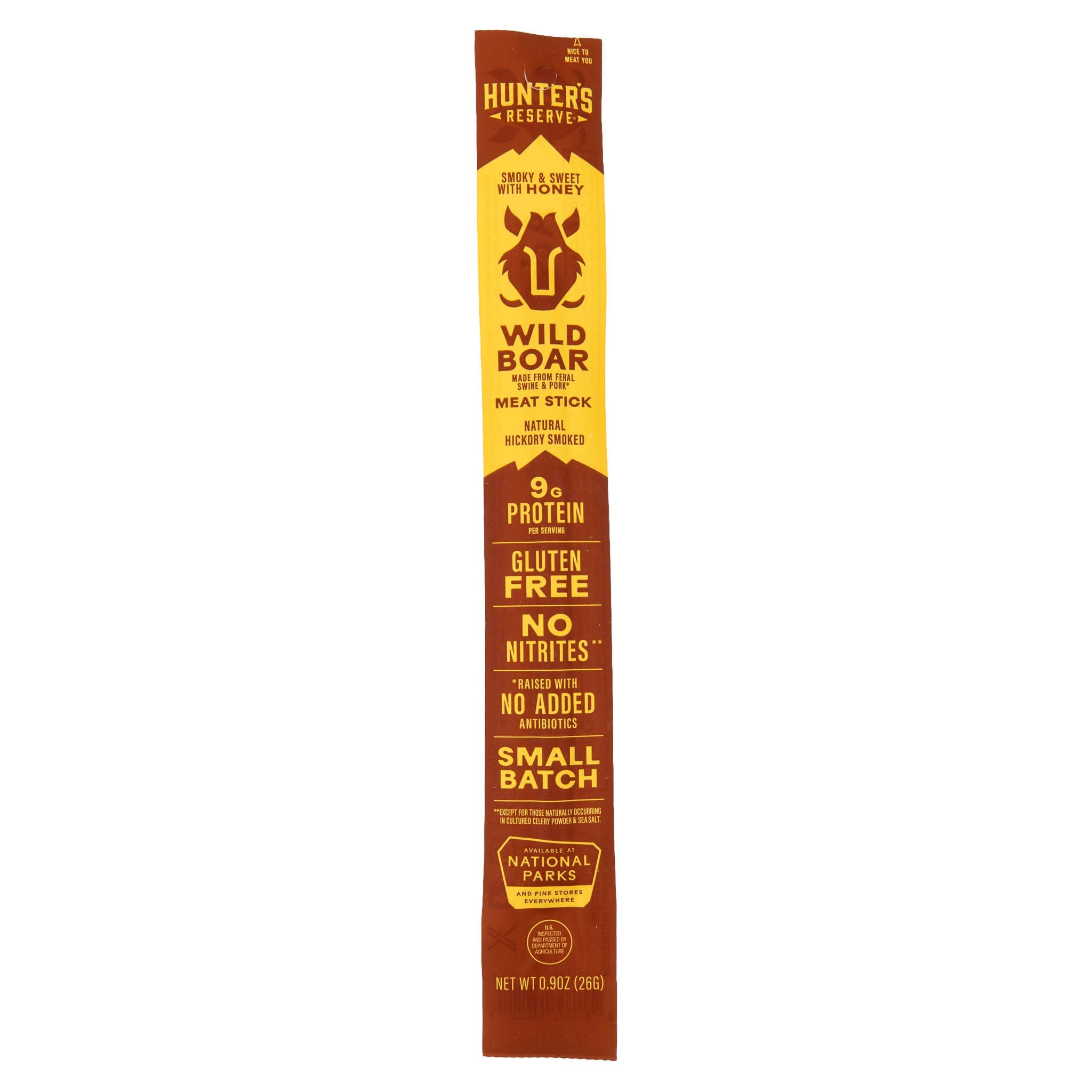 Hunter's Reserve - Wild Boar Meat Sticks - 24 Pack