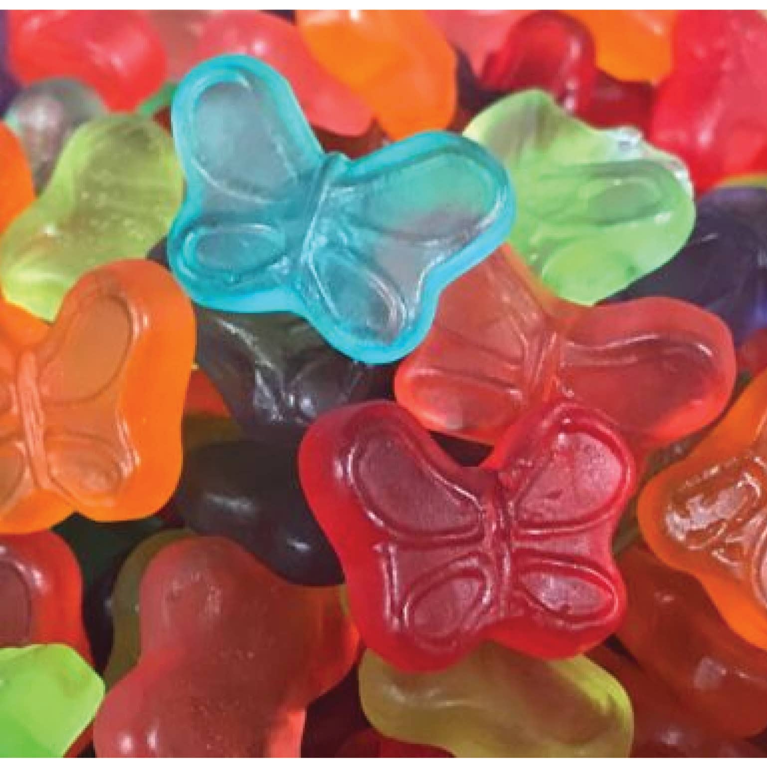 Oh, Sugar! - Candy Sugar Stacks - Everyday Mini Gummy Butterflies