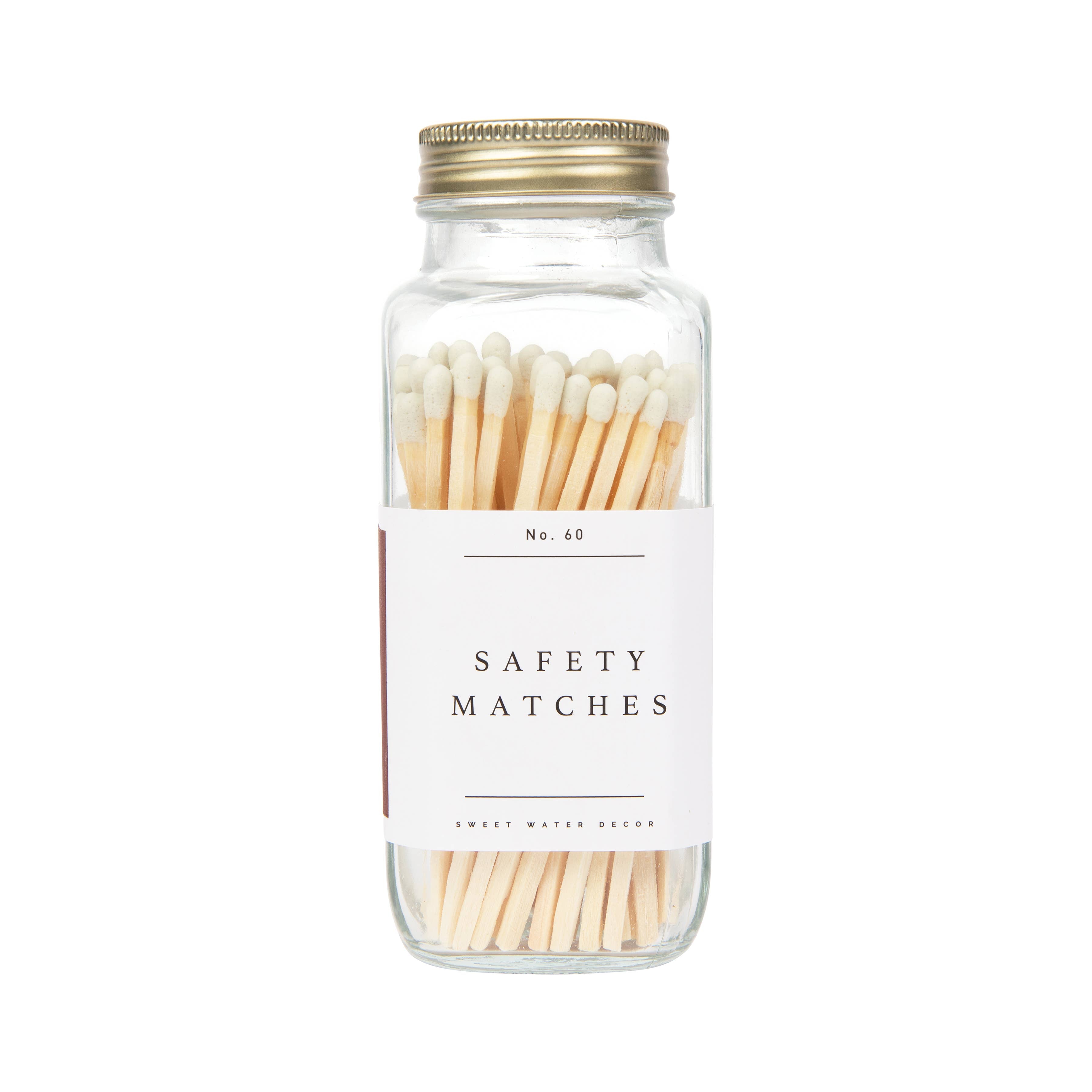 Sweet Water Decor - Safety Matches, White Tip - Home Decor & Gifts