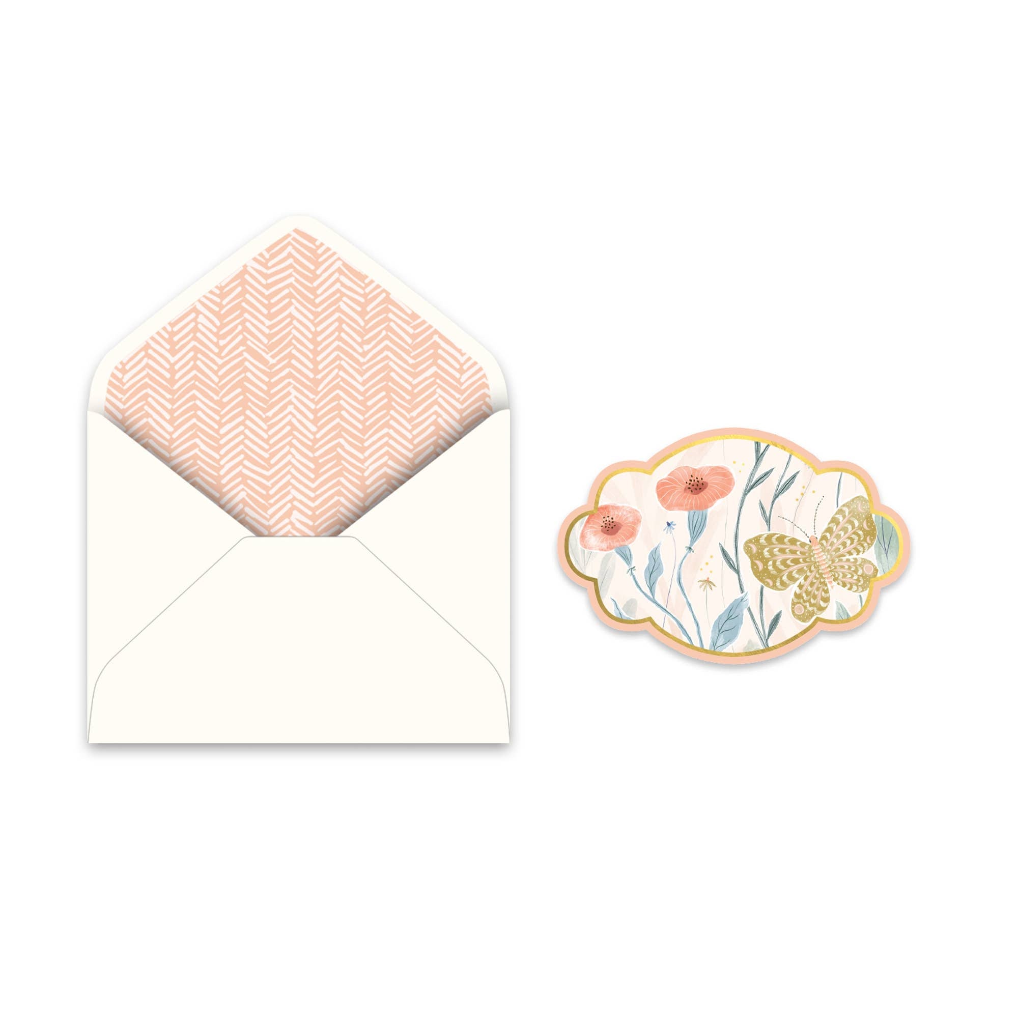 Studio Oh! - Fluttering Blooms of Gratitude Deluxe Greeting Card
