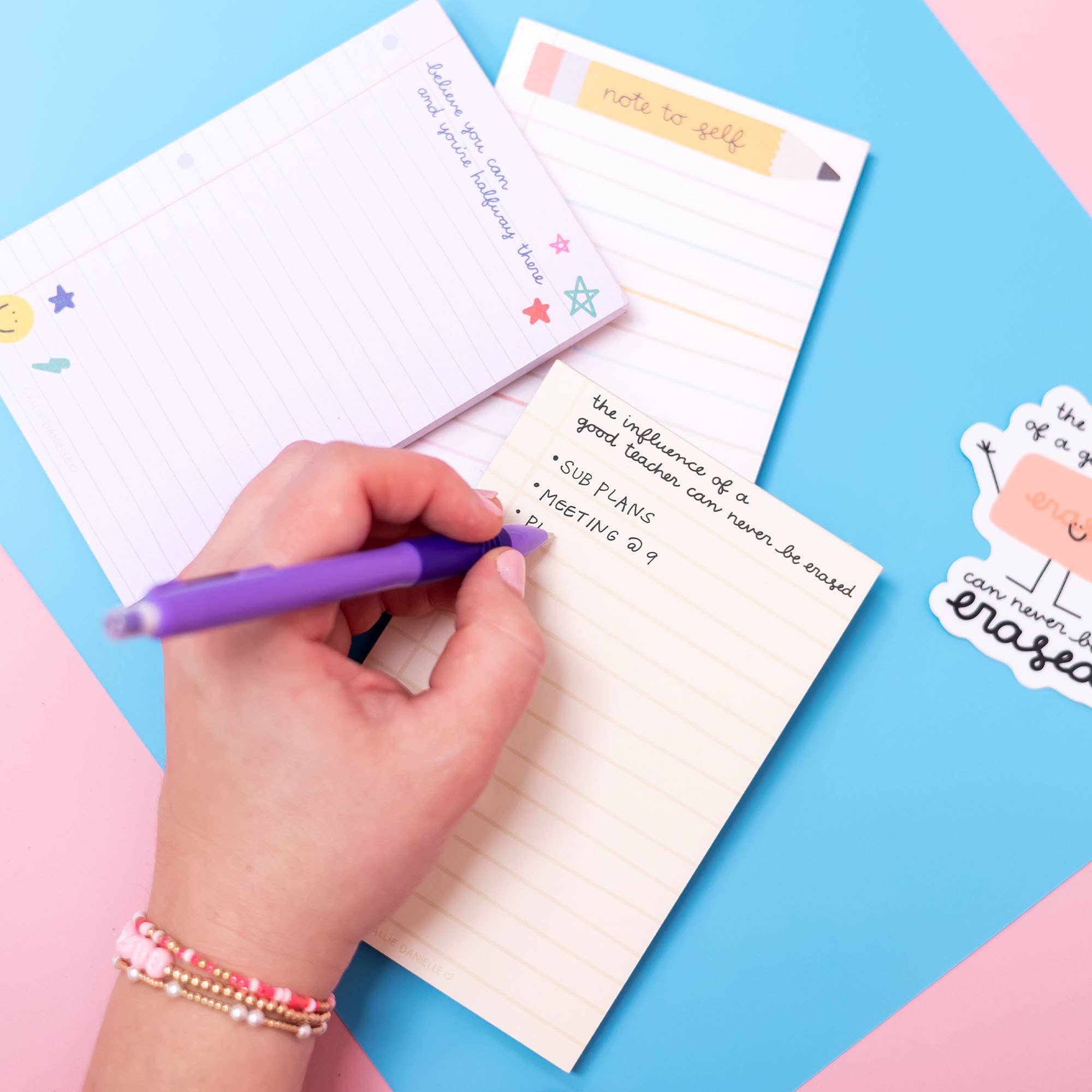 Callie Danielle - Influence Of A Good Teacher Notepad