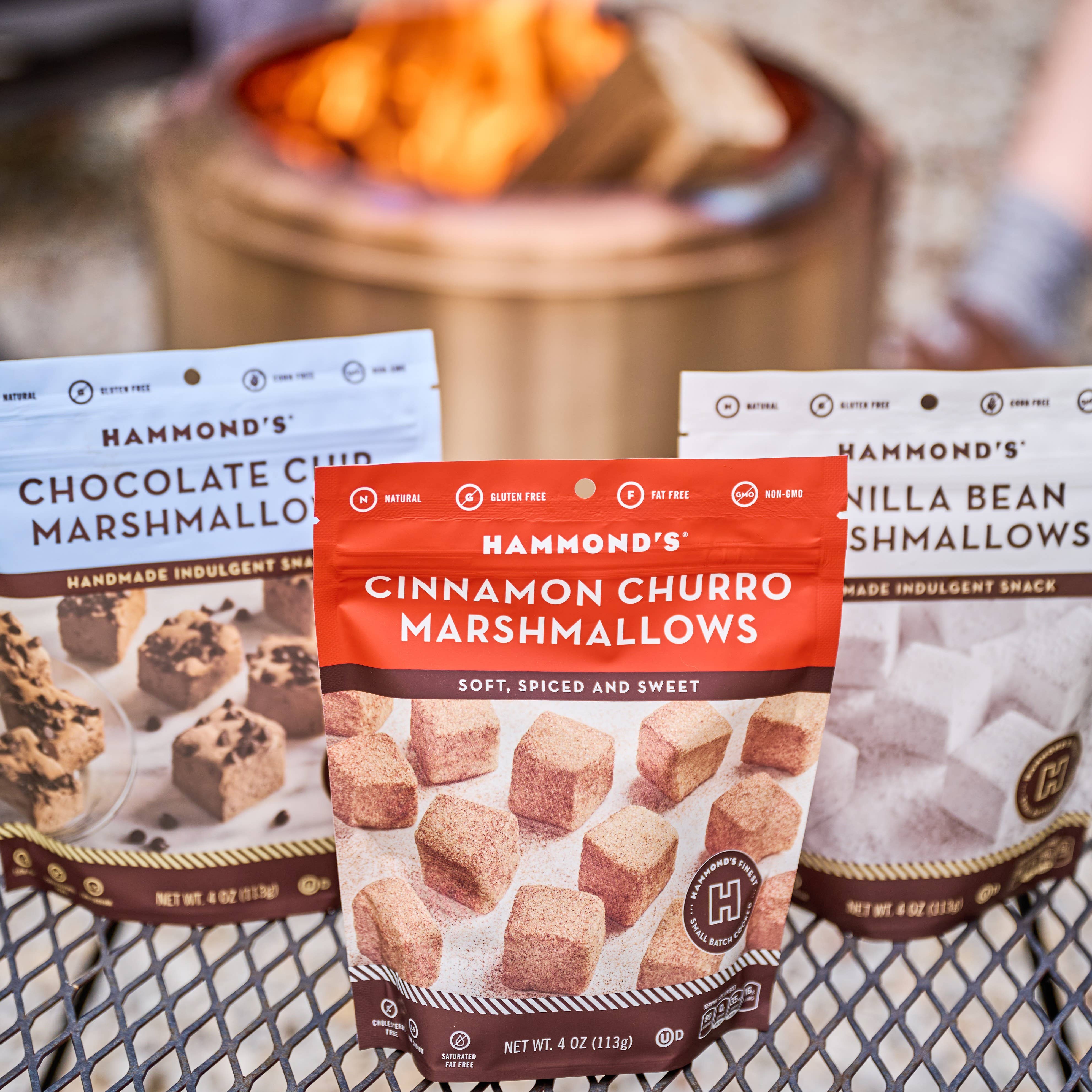 Hammond's Candies - Handmade All-Natural Marshmallows - Peppermint - 4 oz Bag