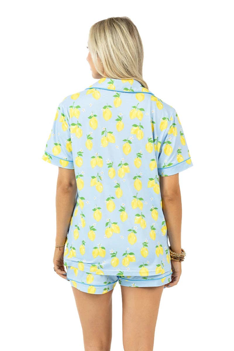 Katydid - Zesty Lemons Wholesale Pajama Sets