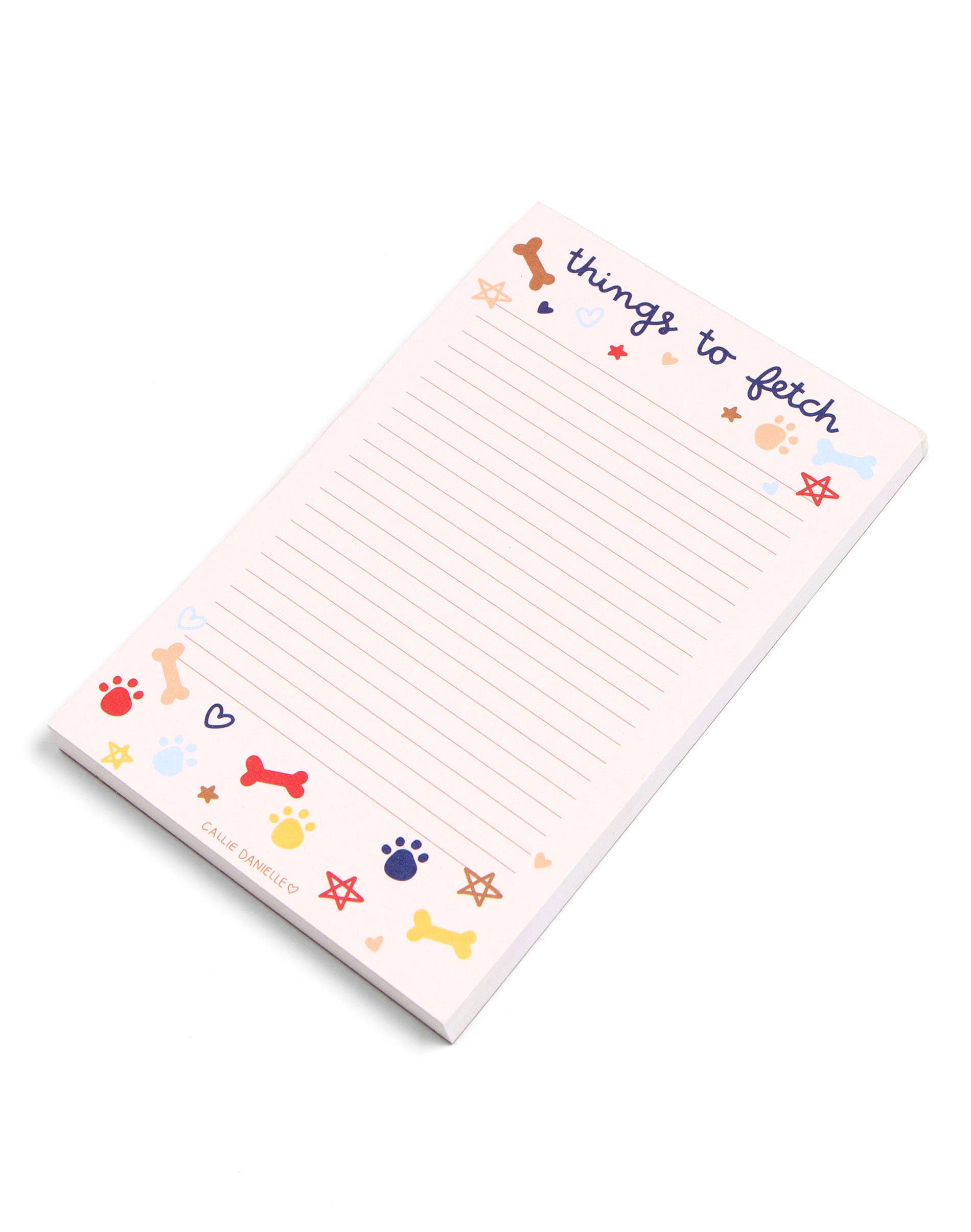 Callie Danielle - Things to Fetch Dog Notepad
