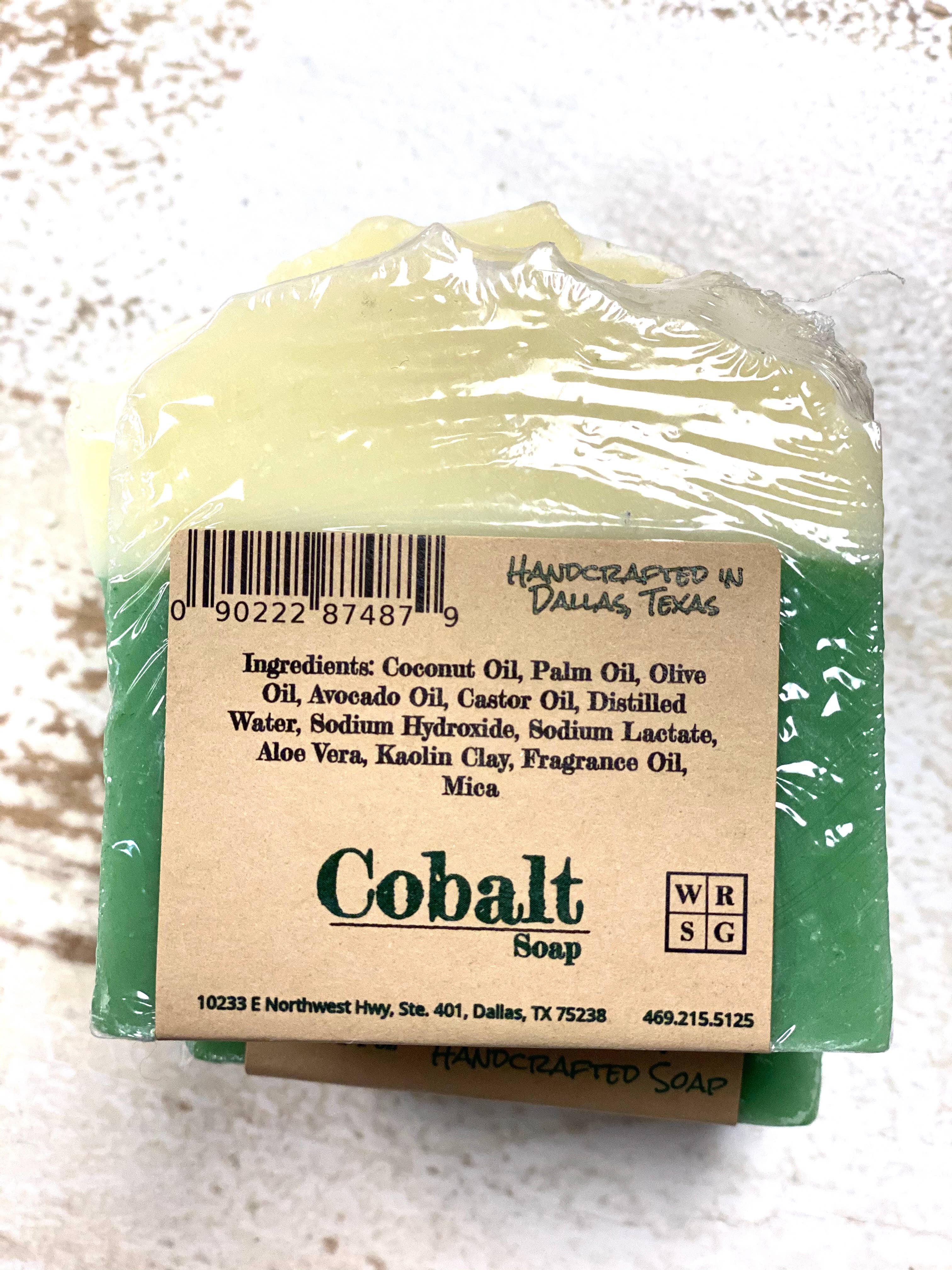 White Rock Soap Gallery - Cobalt Soap no. 91 - Aloe & Clover