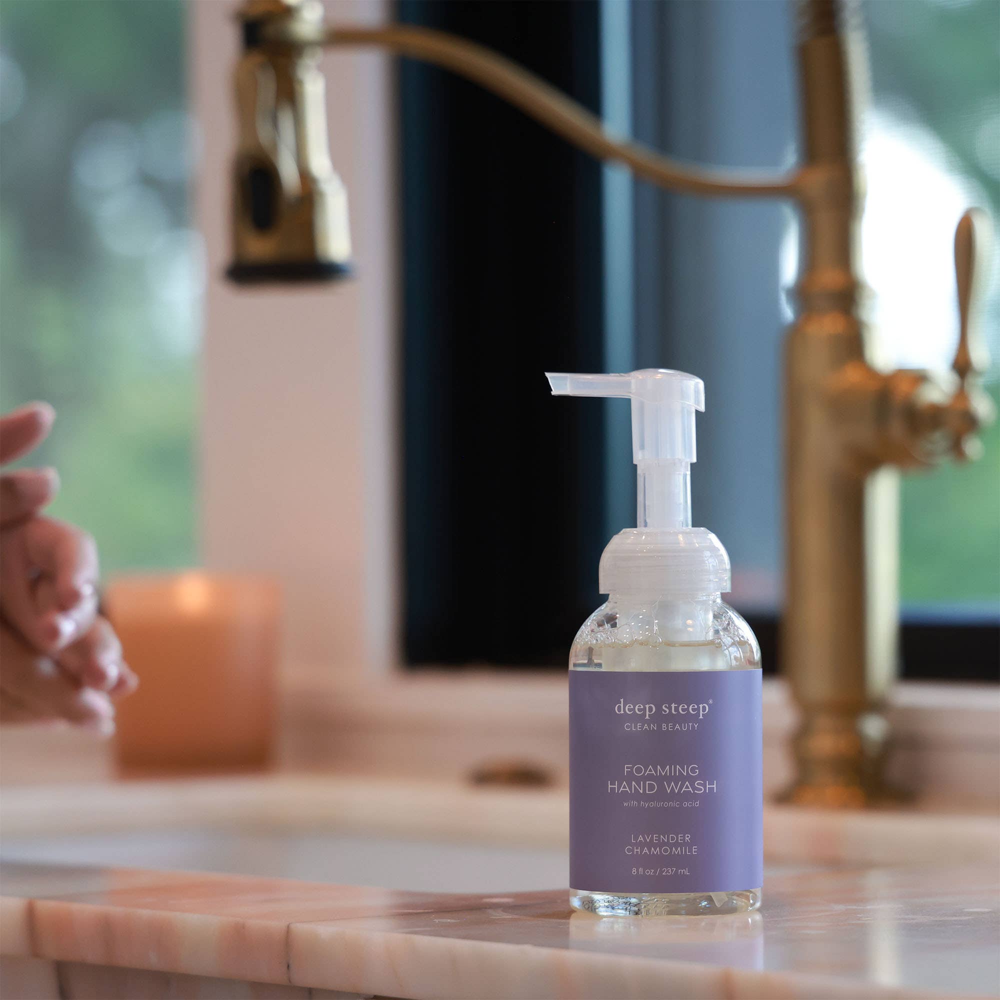 Deep Steep Clean Beauty - Lavender Chamomile Moisturizing Foaming Hand Wash 8oz