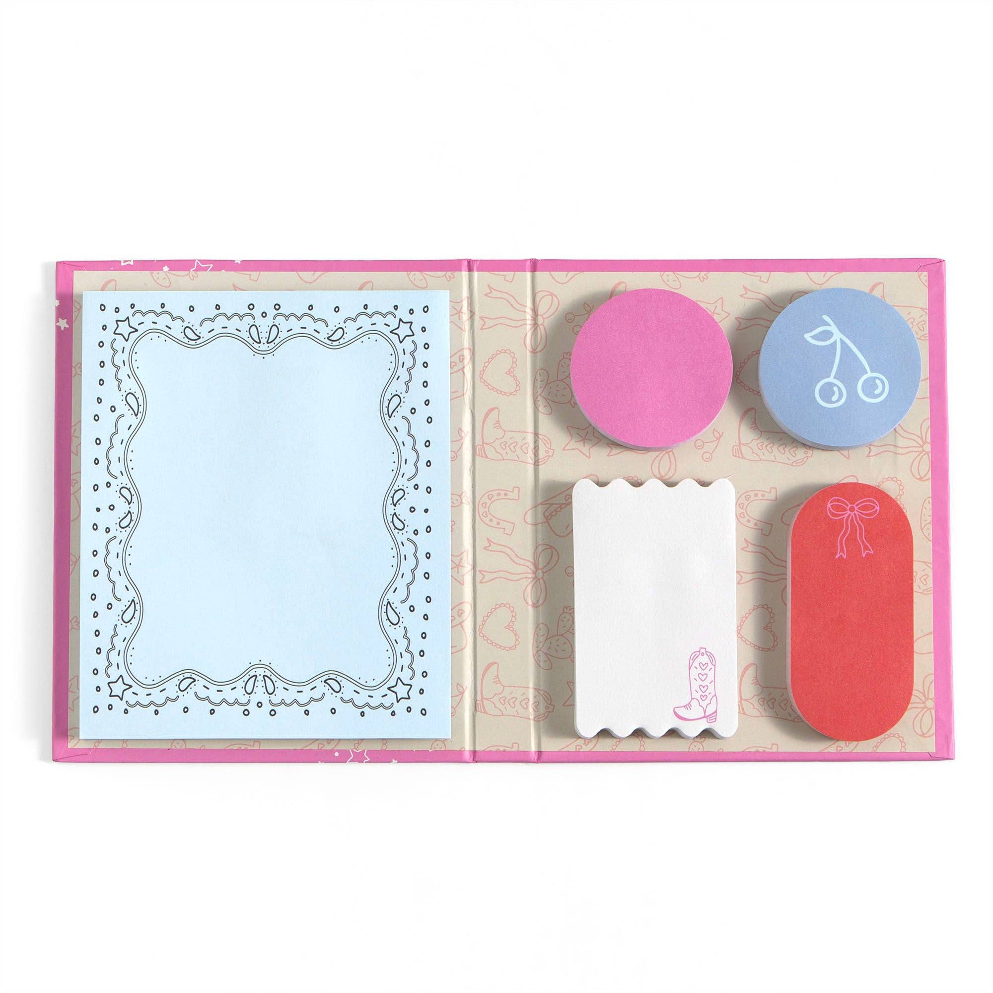 Callie Danielle - Howdy Western Sticky Notes Set