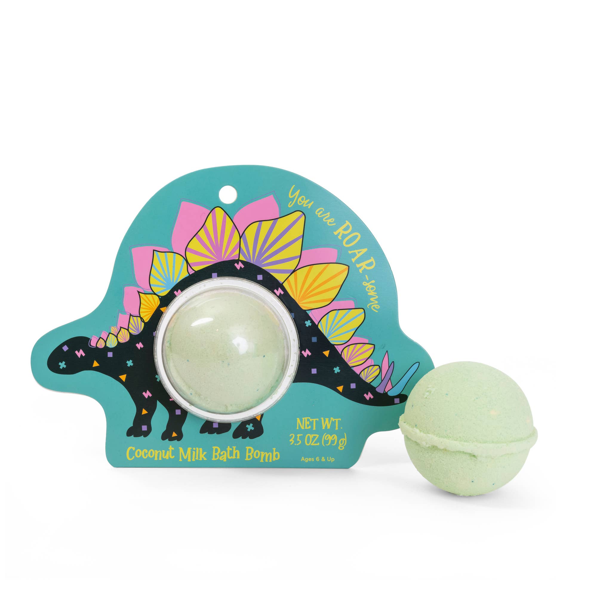 Cait + Co - Stegosaurus Dinosaur Clamshell Bath Bomb