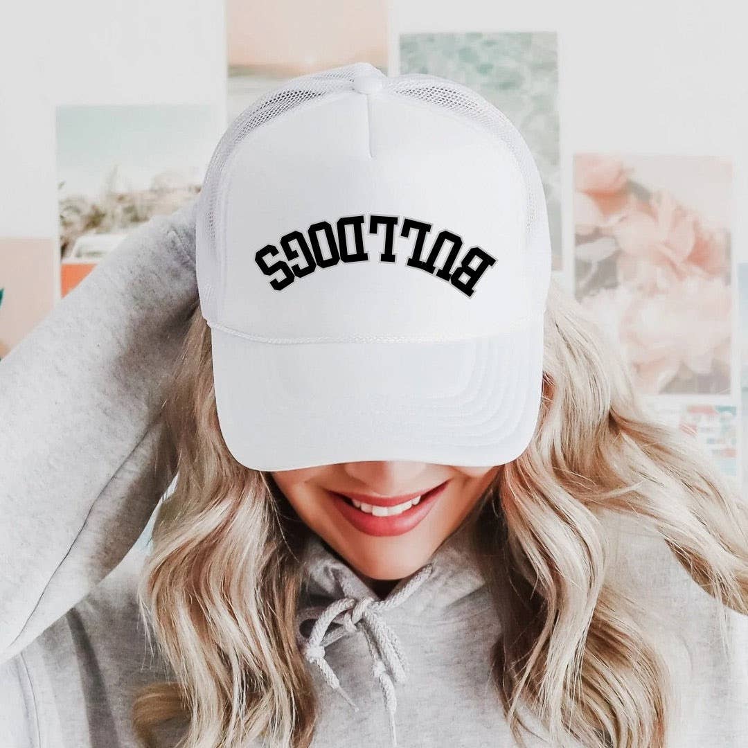 Friday Night Wives - Custom Upside Down Trucker Hat, Custom Word Trendy Cap