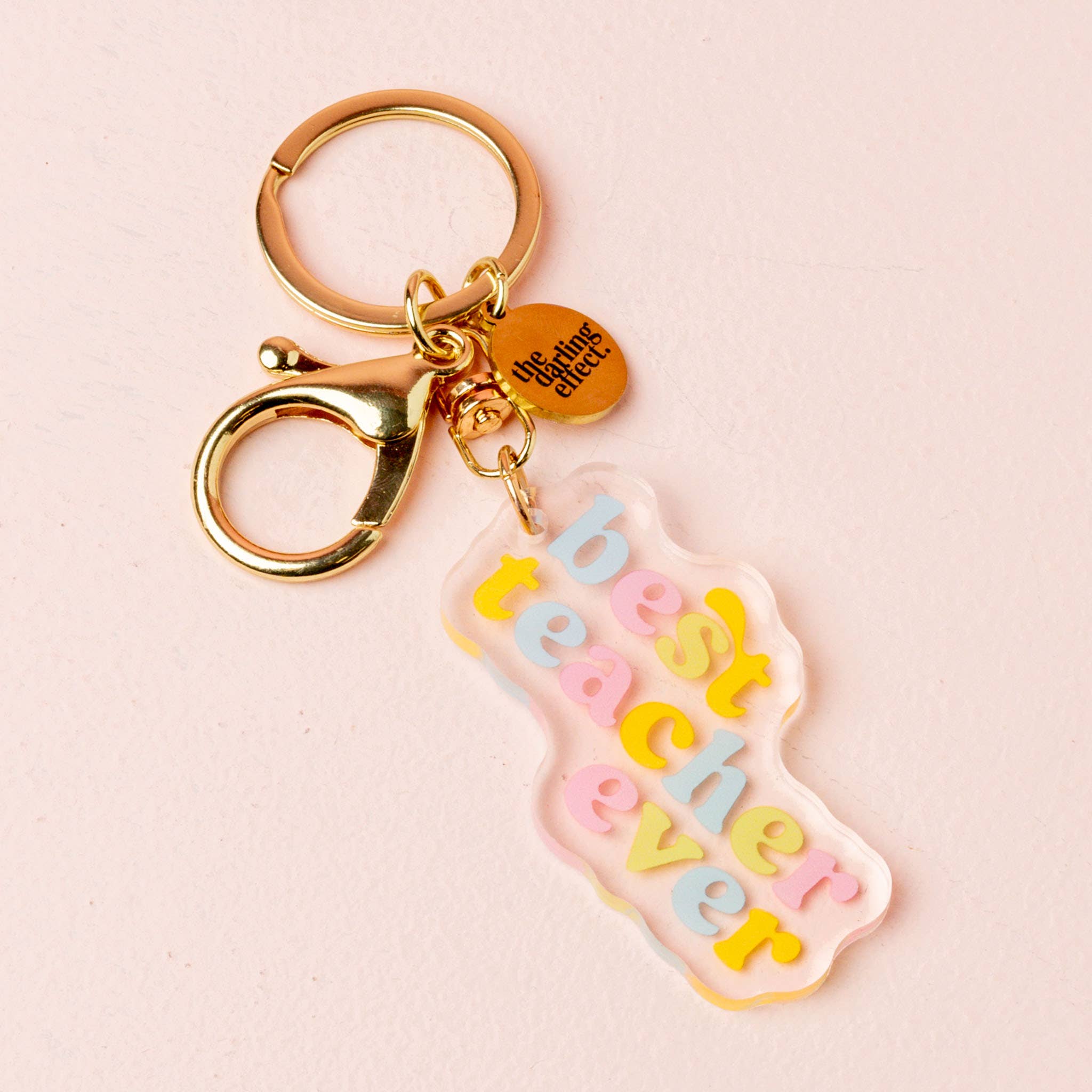 The Darling Effect - Acrylic Keychain-Best Teacher Ever