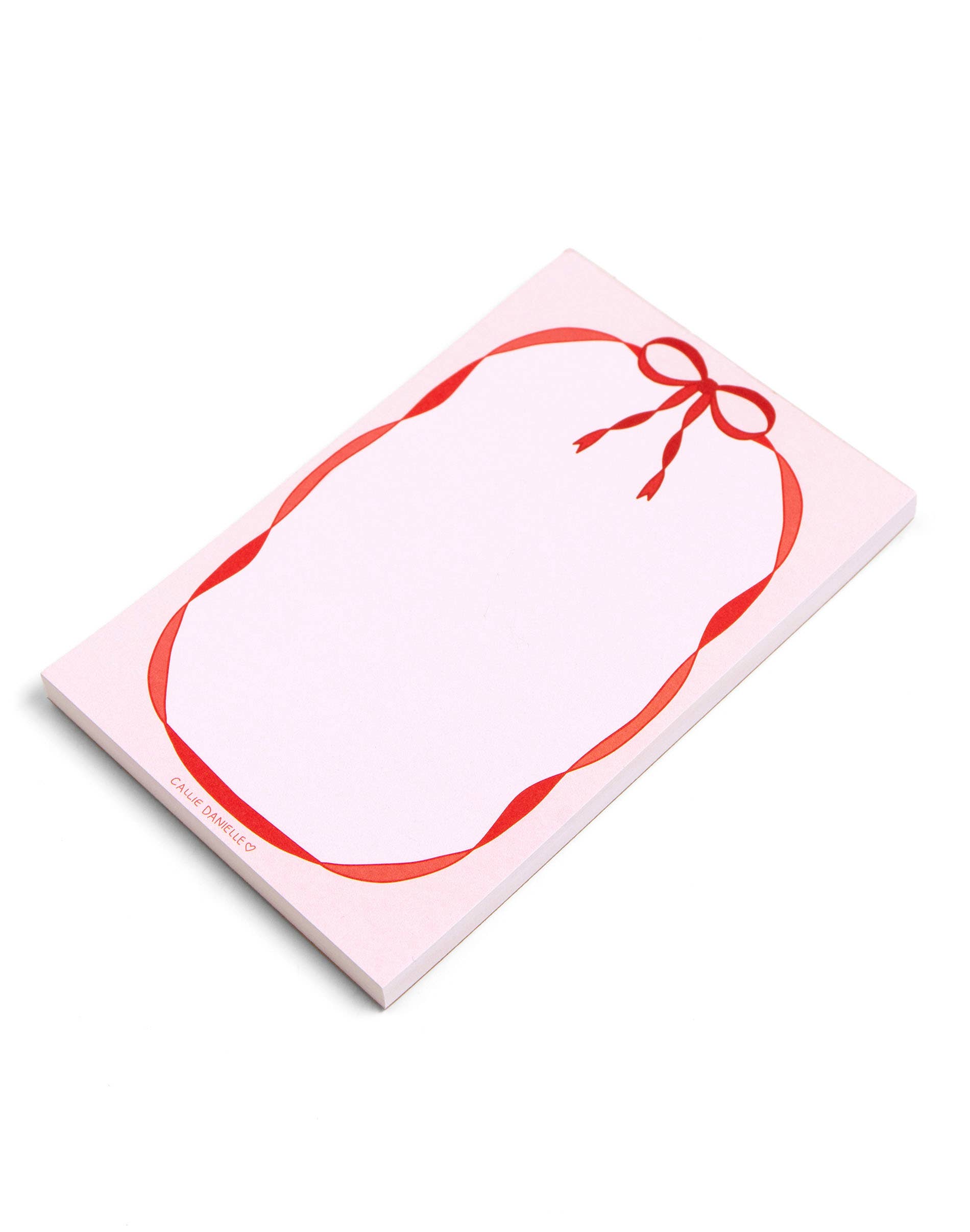 Callie Danielle - Bow Notepad