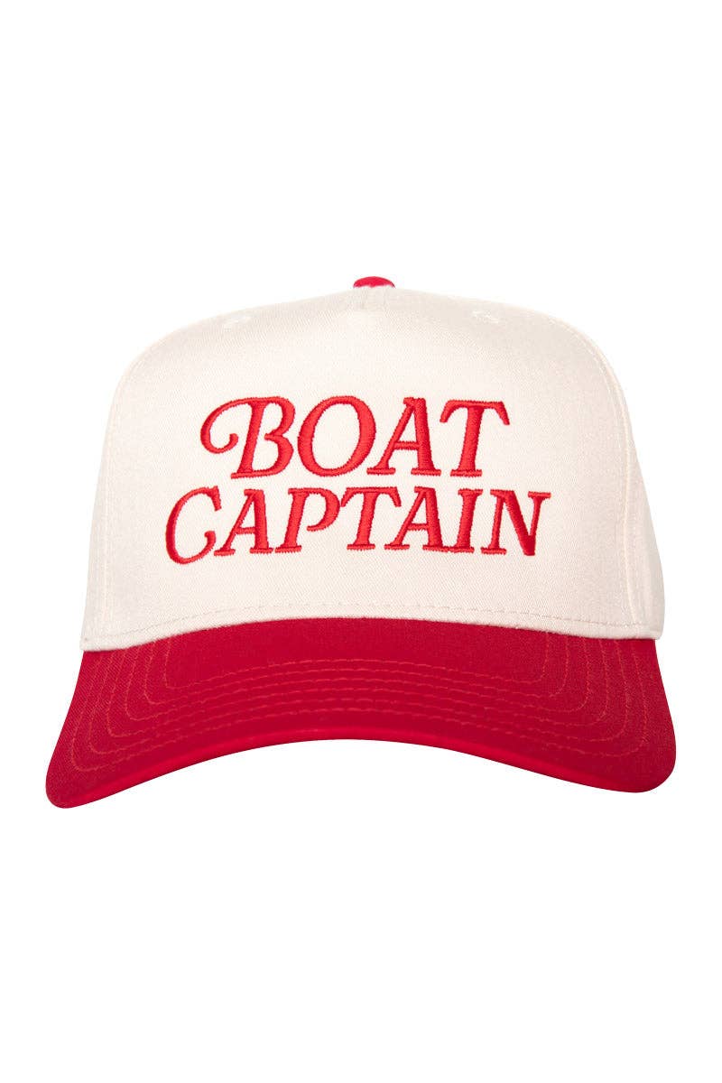 Katydid - Boat Captain Two-Toned Retro Hat