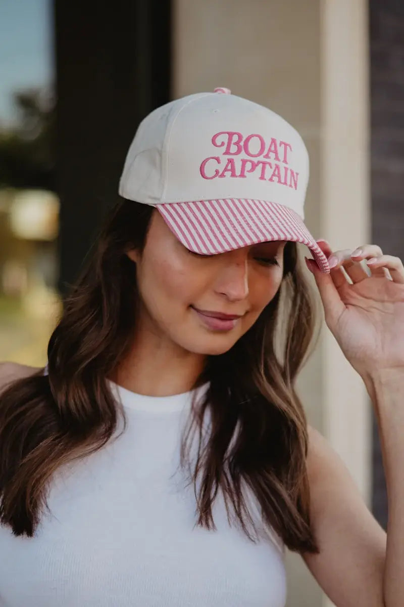 Katydid - Boat Captain Two-Toned Retro Hat