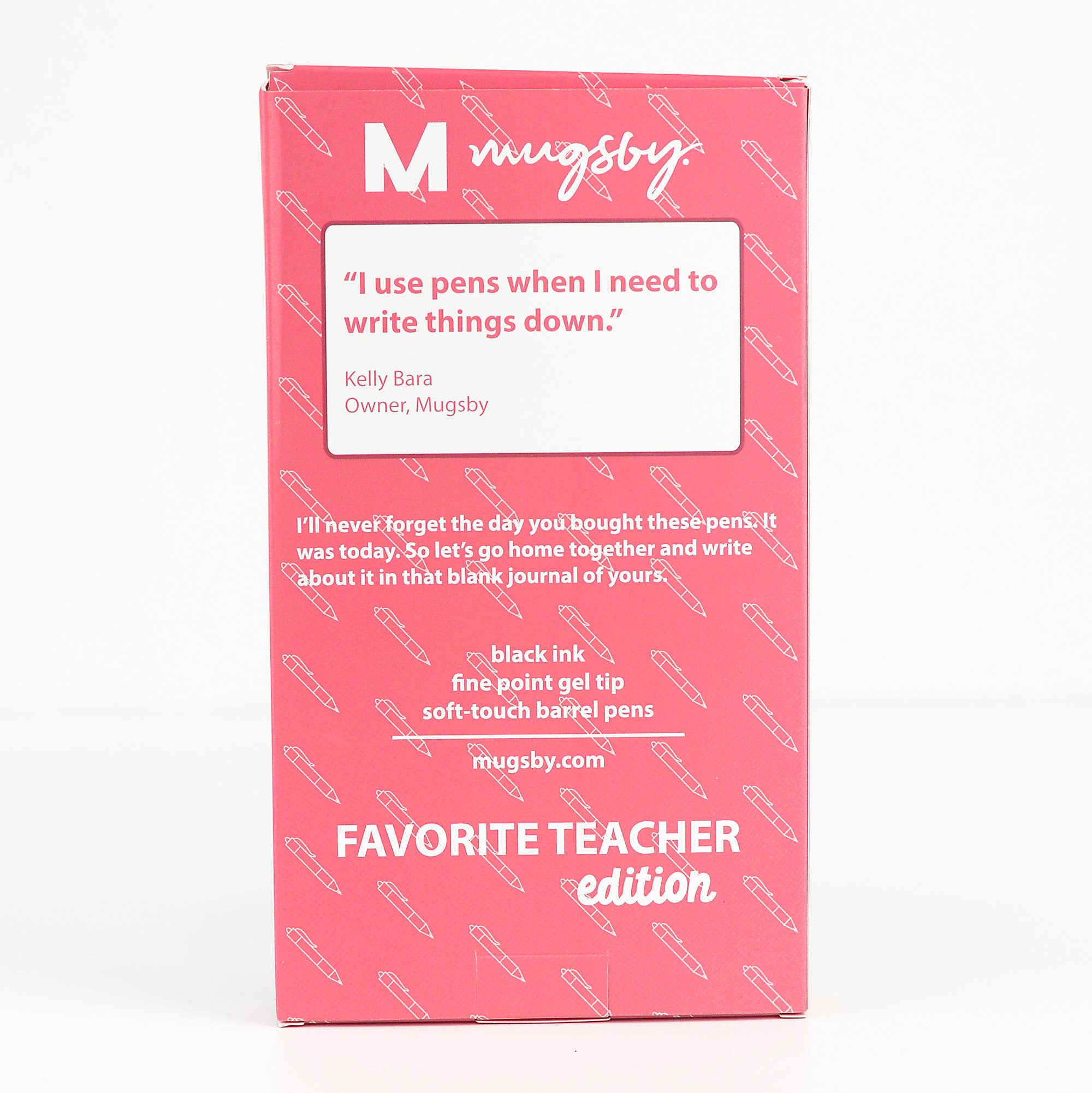 Mugsby - Favorite Teacher Pen Set Edition, Pens, Pen Set, Funny Pens