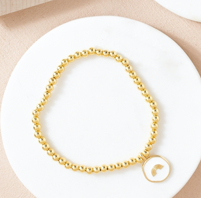 Splendid Iris - Tiny Rainbow Bracelet, SALE