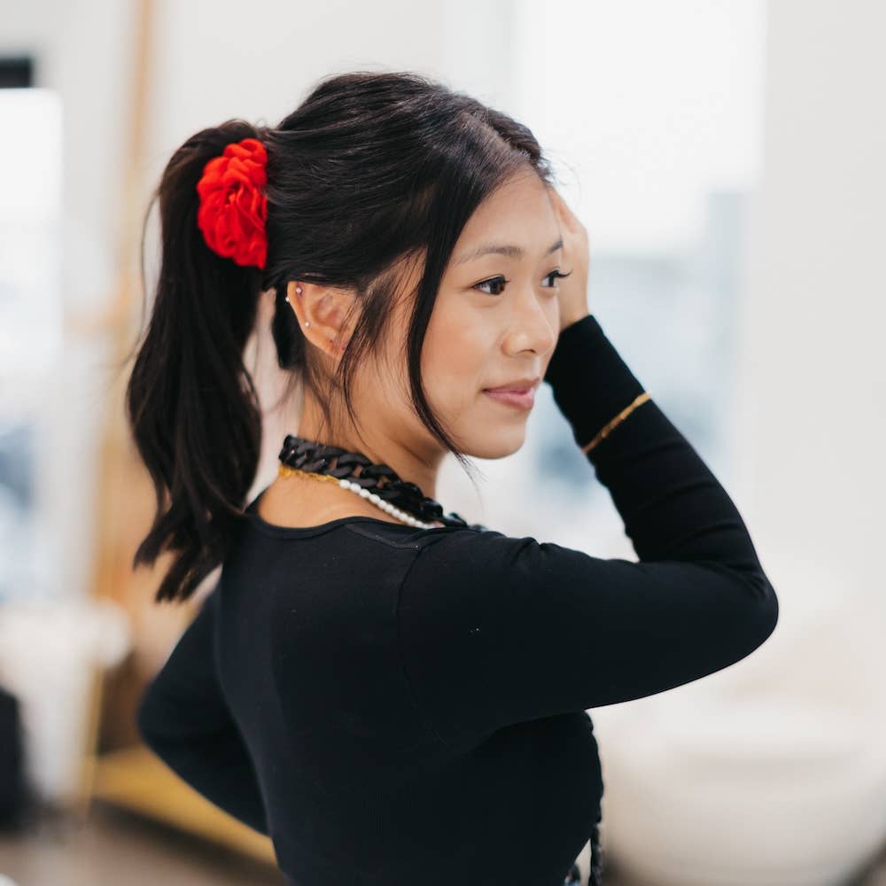 Pretty Simple - Blooming Rose Hair Claw Clip