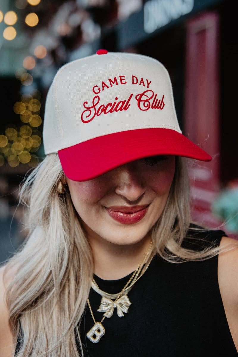 Katydid - Game Day Social Club Two-Toned Vintage Hat