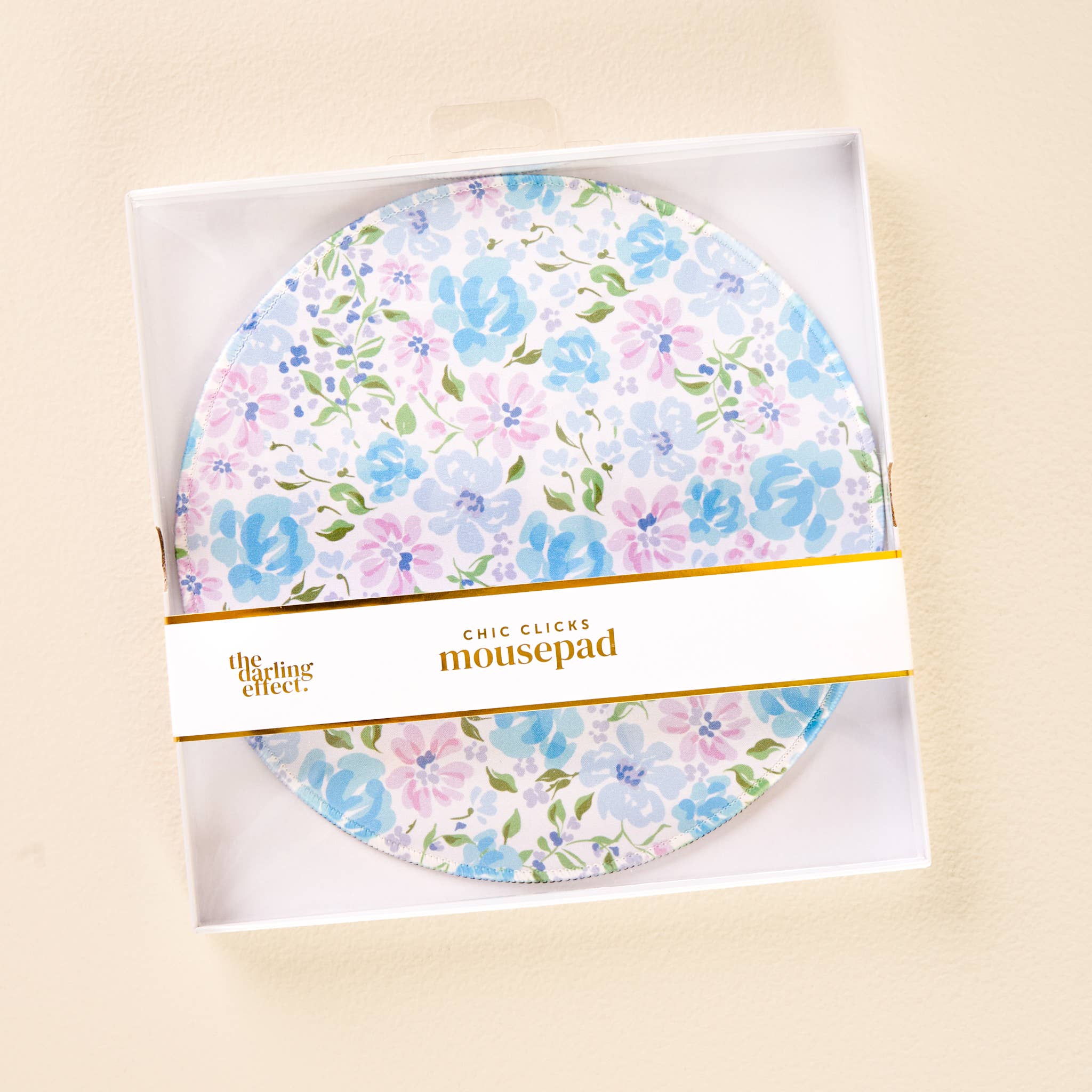 The Darling Effect - Chic Clicks Mouse Pad-Secret Garden Blue