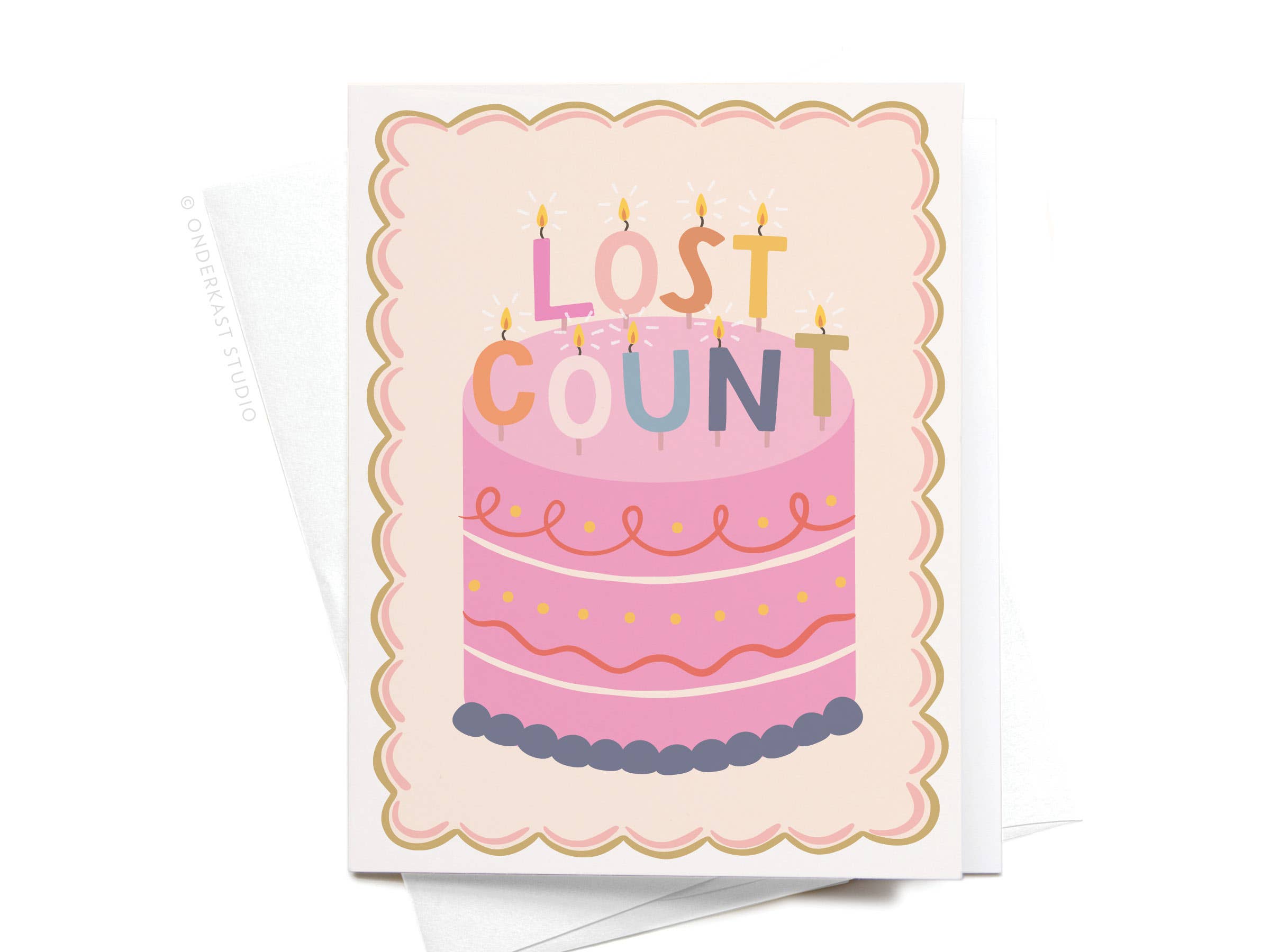 Easyhand Goods Co. - Lost Count Birthday Candles Greeting Card