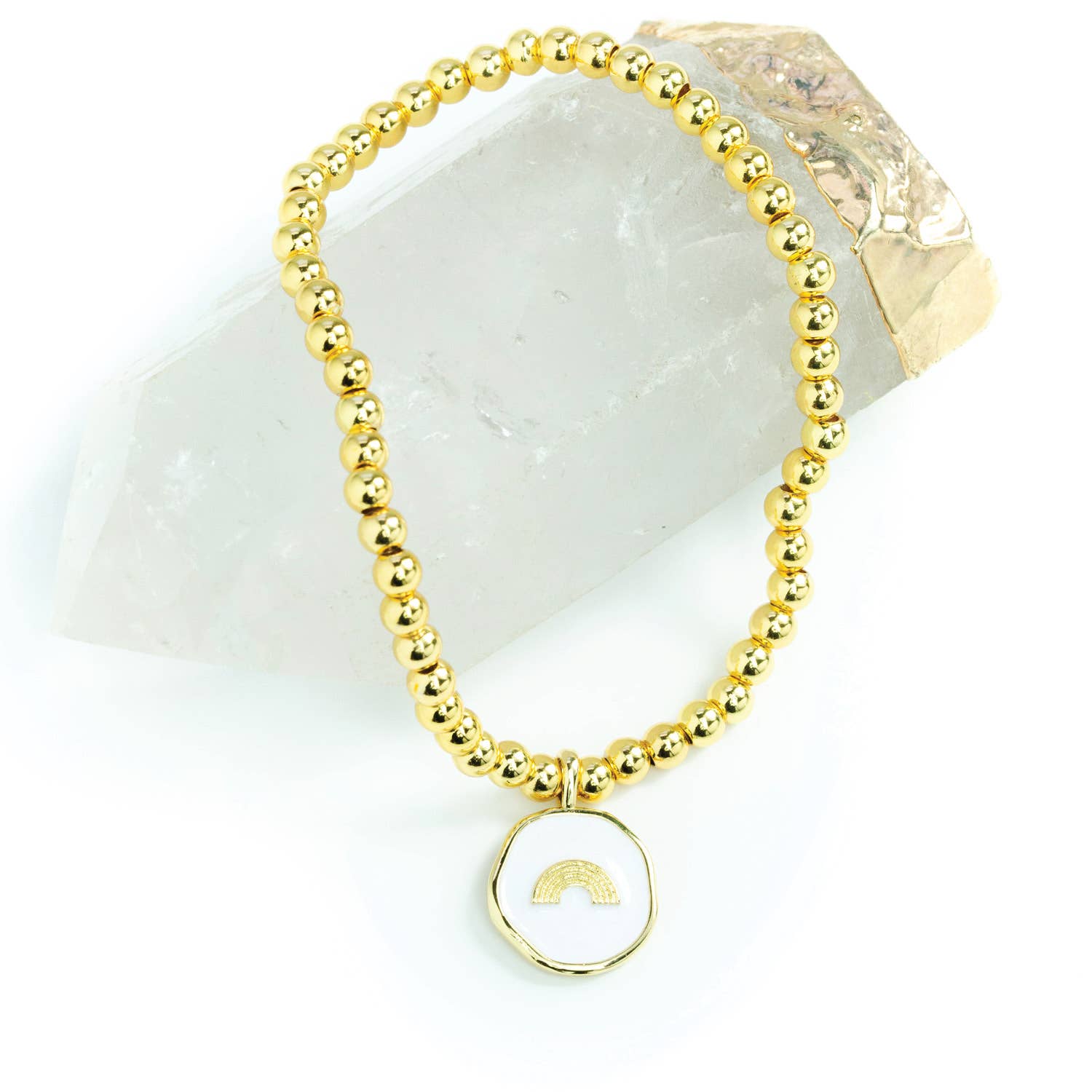 Splendid Iris - Tiny Rainbow Bracelet, SALE