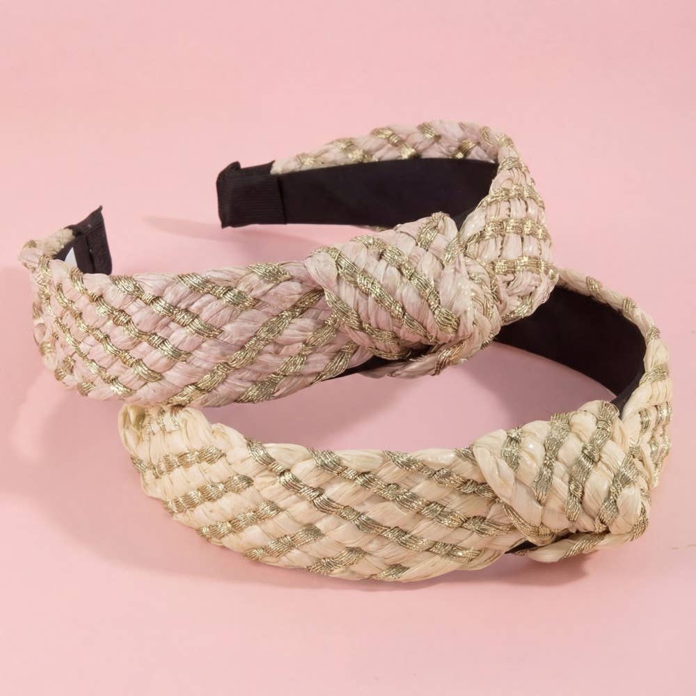 Anarchy Street - Braided Knot Twist Headband Set