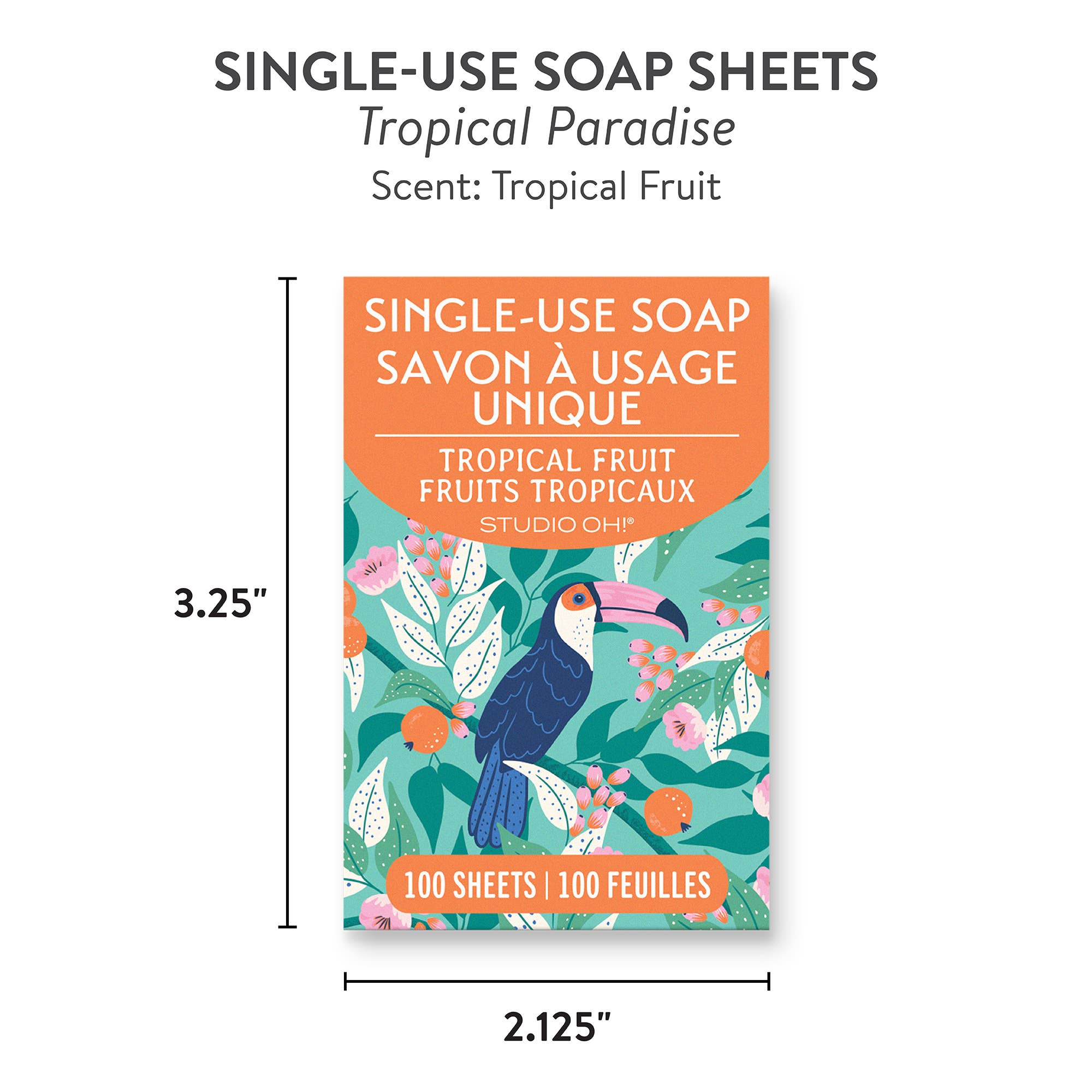 Studio Oh! - Tropical Paradise Single-Use Soap Sheets