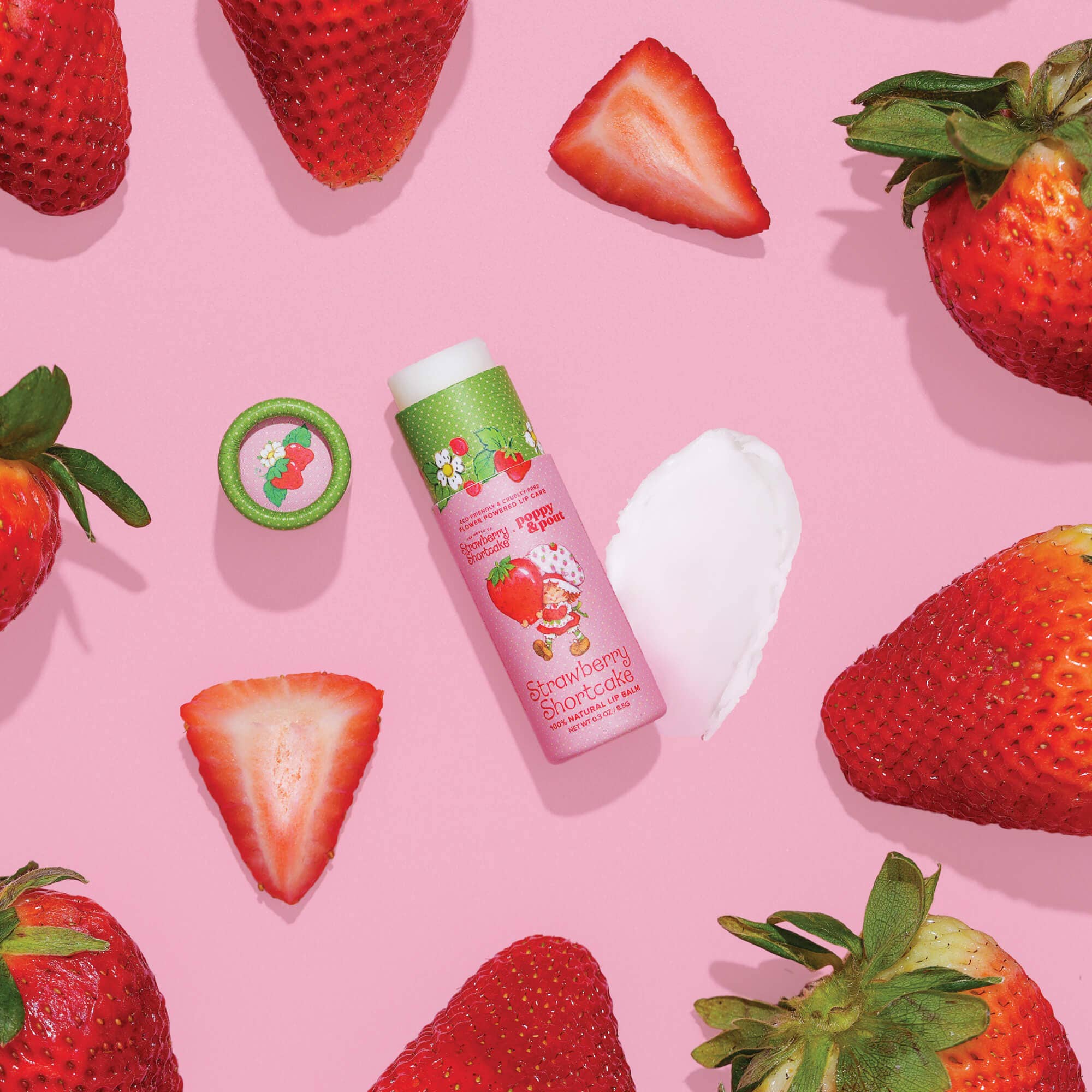 Poppy & Pout - Limited Edition, Lip Balm, Strawberry Shortcake