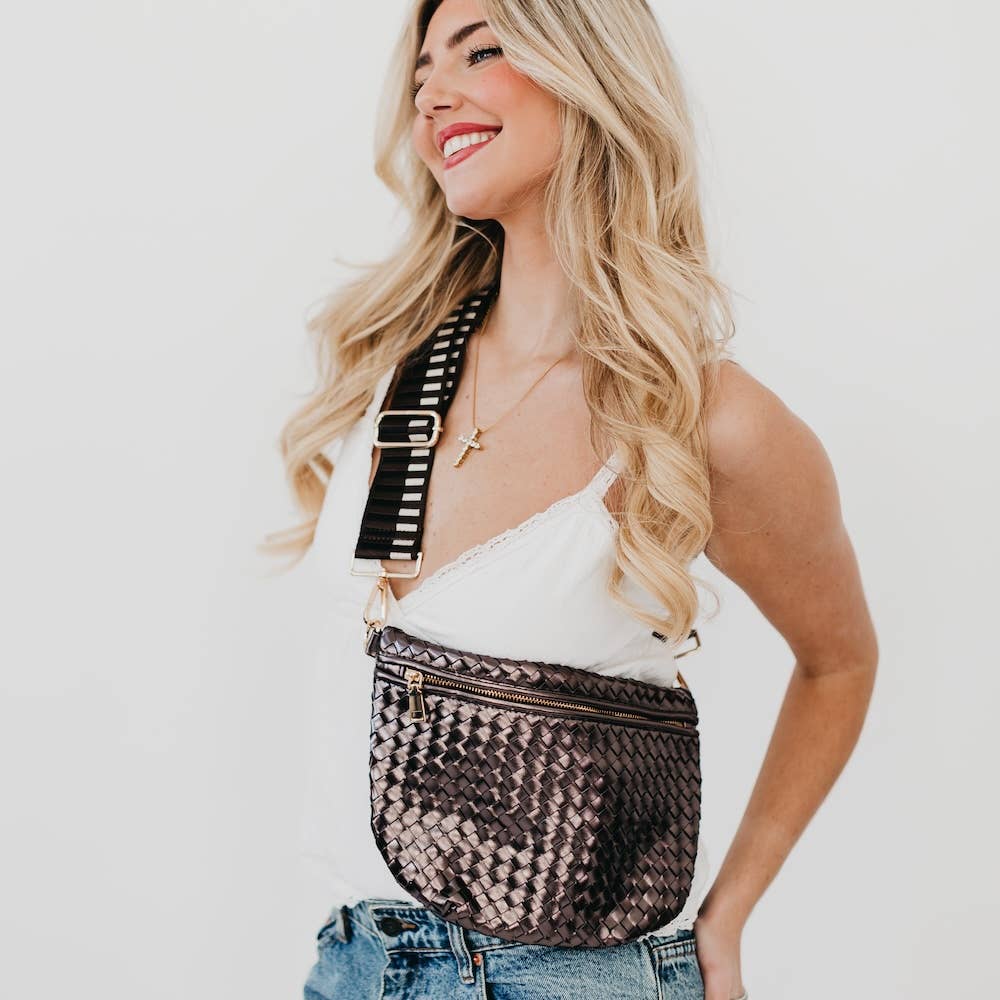 Pretty Simple - Westlyn Woven Bum Bag *NEW COLORS ADDED*