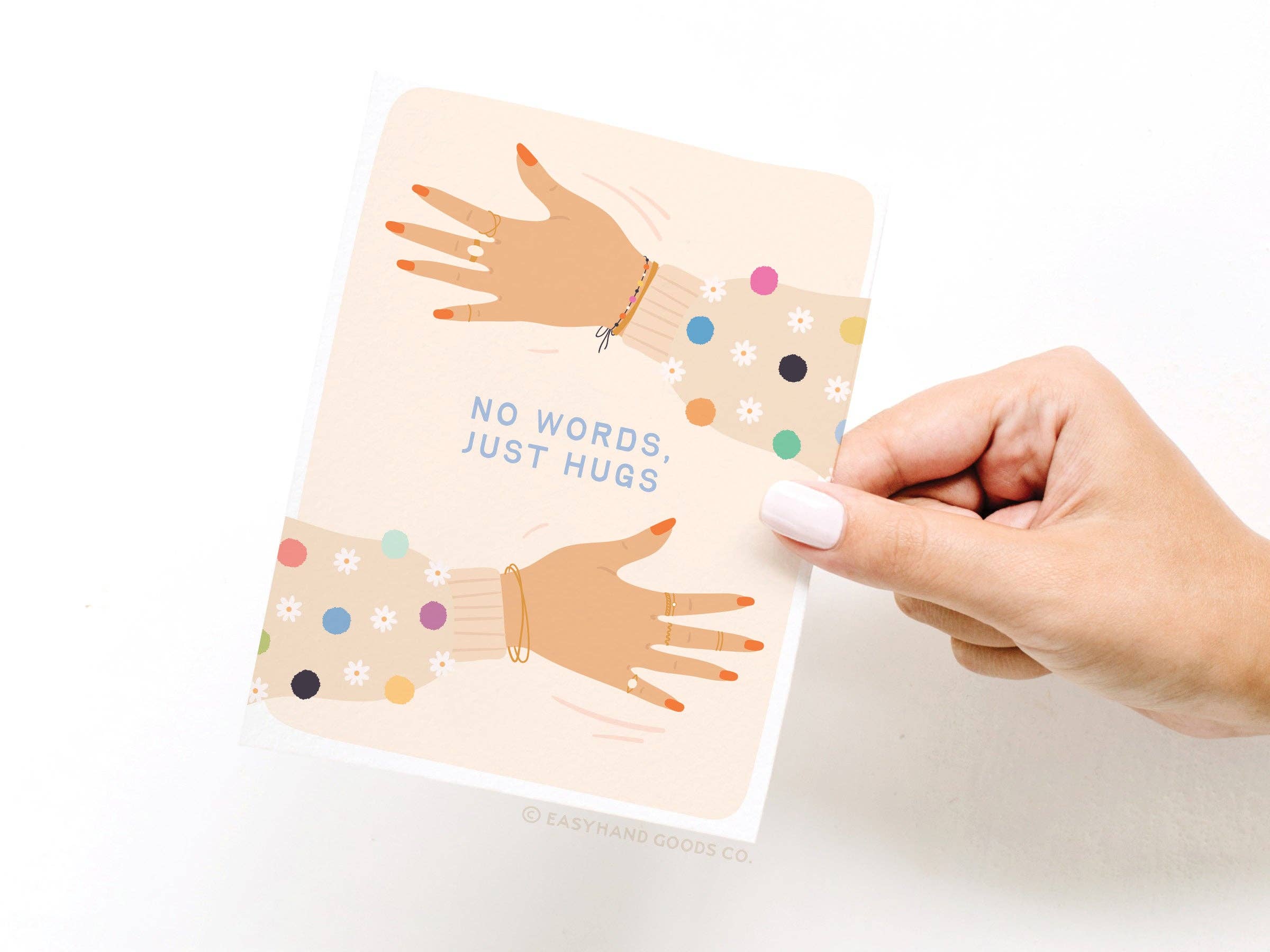 Easyhand Goods Co. - No Words Just Hugs Greeting Card
