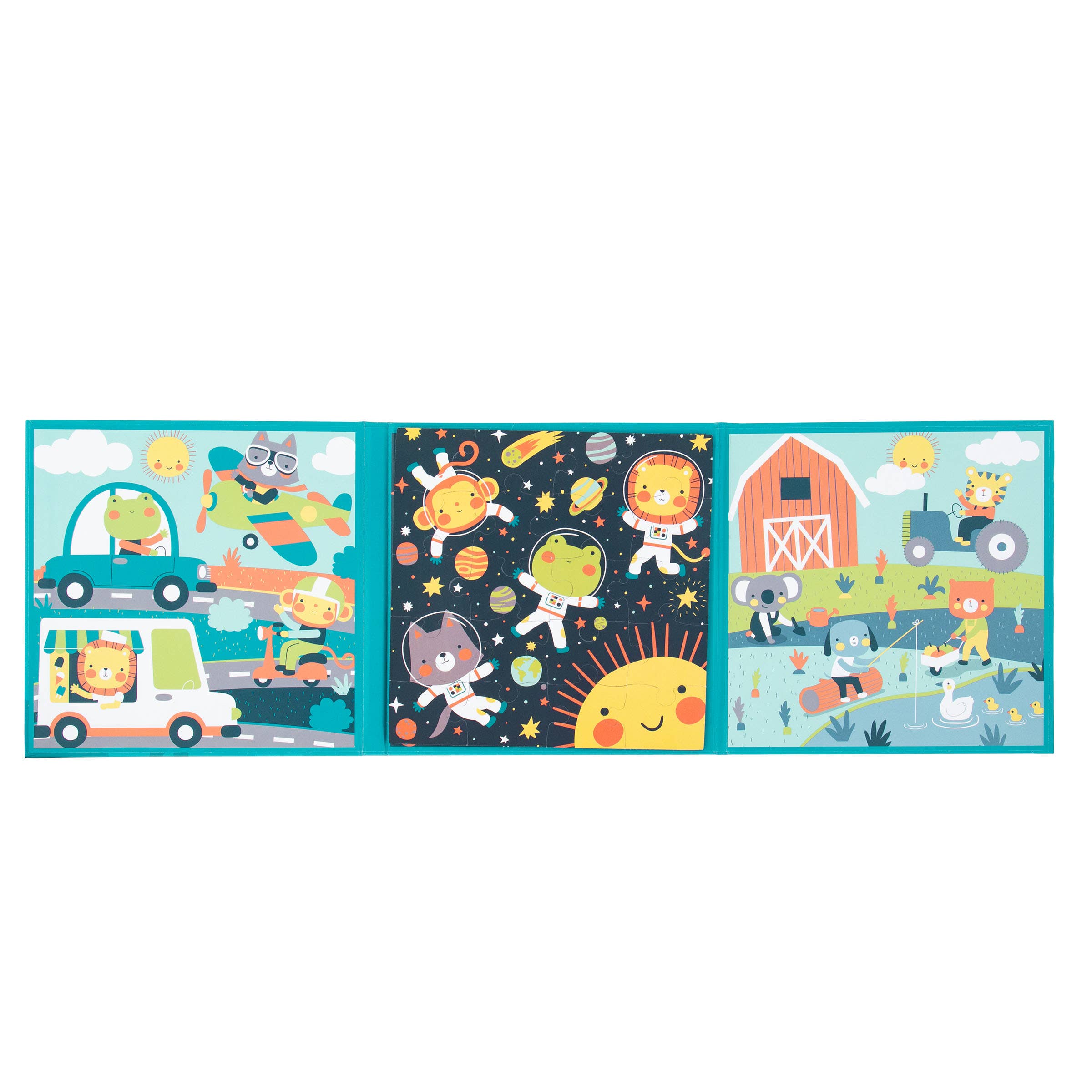 Stephen Joseph Gifts - 4 In 1 Magnetic Puzzle Book